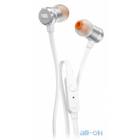 Навушники з мікрофоном JBL T290 Silver
